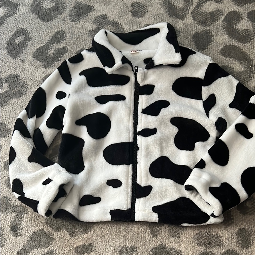 SHEIN Black and White Kids Jacket